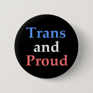 Badge Rond 5 Cm Transport et fier - gay pride