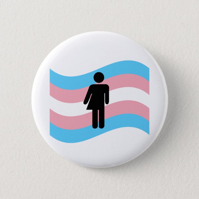 Badge Rond 5 Cm Transsexuel (Devant)
