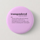 Badge Rond 5 Cm TRANSSEXUEL (définition) (Devant)
