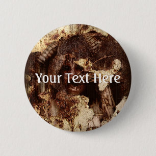 Badge Rond 5 Cm Trappé à l'intérieur