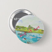Badge Rond 5 Cm Travail d'Art (Devant & derrière)