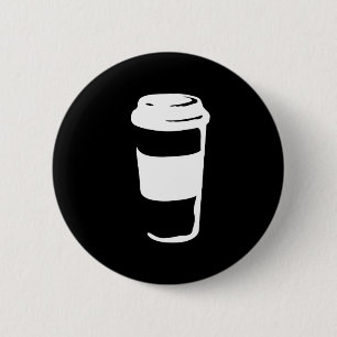 Badge Rond 5 Cm travel coffee cup