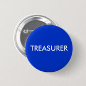 BADGE ROND 5 CM TREASURER (Devant & derrière)