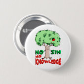 Badge Rond 5 Cm Tree of Knowledge (Devant & derrière)