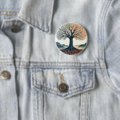 Badge Rond 5 Cm Tree of Life (En situation)