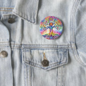 Badge Rond 5 Cm Tree of Life (En situation)
