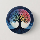 Badge Rond 5 Cm Tree of Life (Devant)