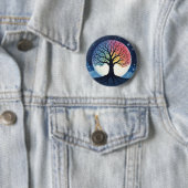 Badge Rond 5 Cm Tree of Life (En situation)
