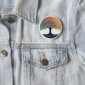 Badge Rond 5 Cm Tree of Life (En situation)