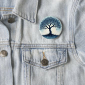 Badge Rond 5 Cm Tree of Life (En situation)