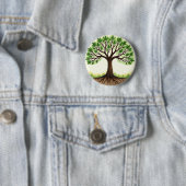 Badge Rond 5 Cm Tree of Life (En situation)