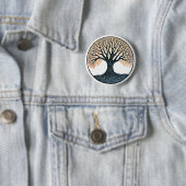 Badge Rond 5 Cm Tree of Life (En situation)