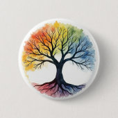 Badge Rond 5 Cm Tree of Life (Devant)