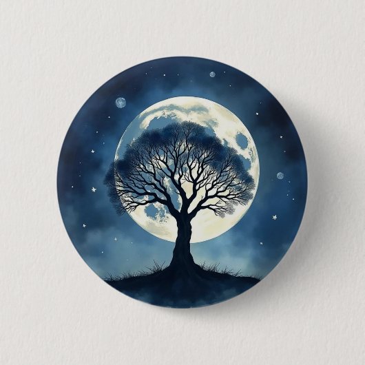 Badge Rond 5 Cm Tree of Life (Devant)