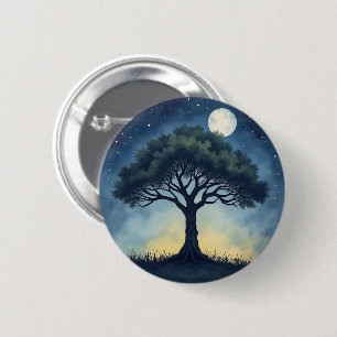 Badge Rond 5 Cm Tree of Life