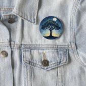 Badge Rond 5 Cm Tree of Life (En situation)