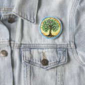 Badge Rond 5 Cm Tree of Life (En situation)