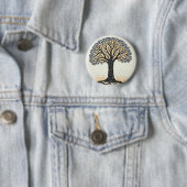 Badge Rond 5 Cm Tree of Life (En situation)