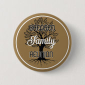 Badge Rond 5 Cm Tree of Life!  Family Reunion Button (Devant)