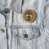 Badge Rond 5 Cm Tree of Life!  Family Reunion Button (En situation)
