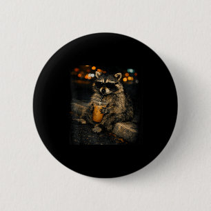 Badge Rond 5 Cm Trèfle rétro drôle bruh 6 7 mème chanceux dessin a