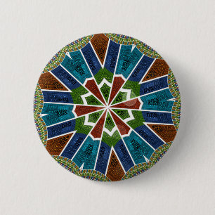 Badge Rond 5 Cm Trendy Sari design