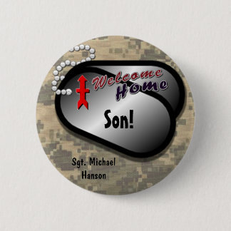 Badge Rond 5 Cm Trente-deuxième brigade d'infanterie de maison