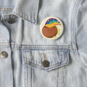 Badge Rond 5 Cm Trésor de la Saint-Patrick (En situation)