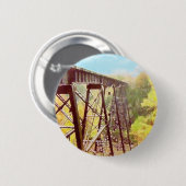 Badge Rond 5 Cm Trêve de train (Devant & derrière)