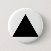 Badge Rond 5 Cm triangle de hippie (Devant)