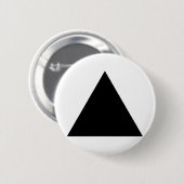 Badge Rond 5 Cm triangle de hippie (Devant & derrière)