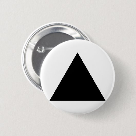 Badge Rond 5 Cm triangle de hippie (Devant & derrière)