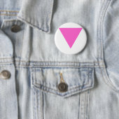 Badge Rond 5 Cm Triangle rose (En situation)
