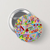 Badge Rond 5 Cm Triangulation (Devant & derrière)