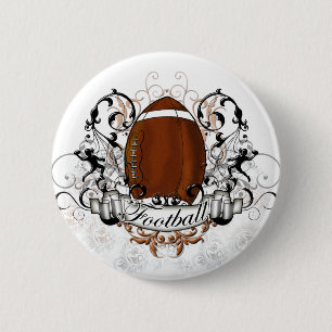 Badge Rond 5 Cm Tribal du football