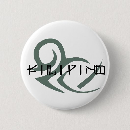 Badge Rond 5 Cm Tribal philippin (Devant)