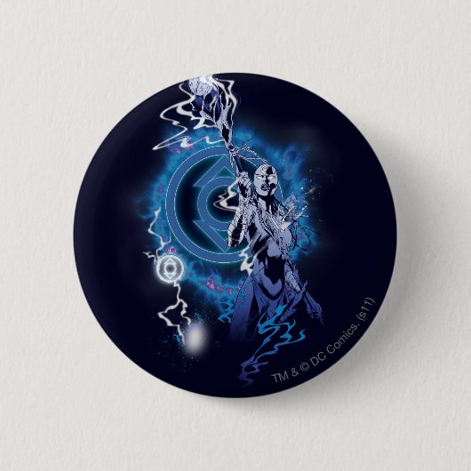 Badge Rond 5 Cm Tribu 11 d'indigo (Devant)