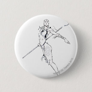 Badge Rond 5 Cm Tribu 8 d'indigo