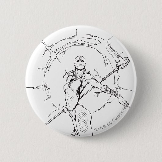 Badge Rond 5 Cm Tribu 9 d'indigo (Devant)