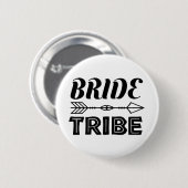 Badge Rond 5 Cm Tribu de mariée (Devant & derrière)