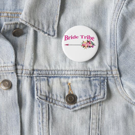 Badge Rond 5 Cm tribu des Boho Bride (En situation)