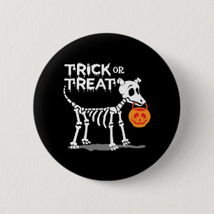 Badge Rond 5 Cm Trick Or Treat