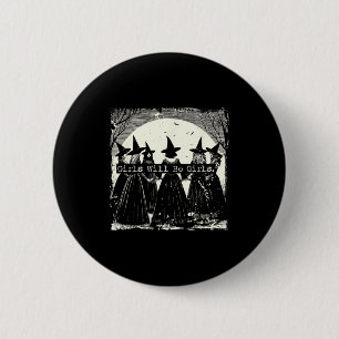 Badge Rond 5 Cm Trick Ou Traiter Sorcière Sorcière Fille Sera Fill