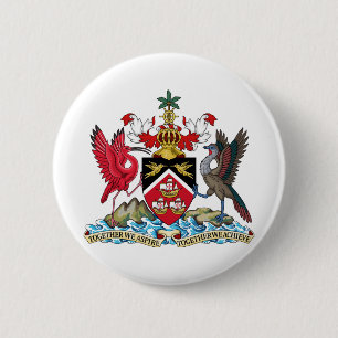 Badge Rond 5 Cm trinidad et tobago emblem