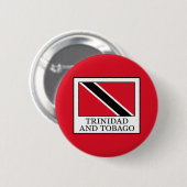 Badge Rond 5 Cm Trinité-et-Tobago (Devant & derrière)