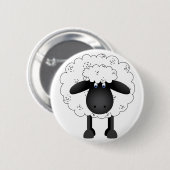 Badge Rond 5 Cm Trio des moutons (Devant & derrière)