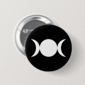 Badge Rond 5 Cm Triple Déesse (Devant & derrière)
