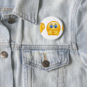 Badge Rond 5 Cm trois émoticônes (En situation)
