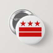 Badge Rond 5 Cm Trois étoiles 2 barres (Devant & derrière)