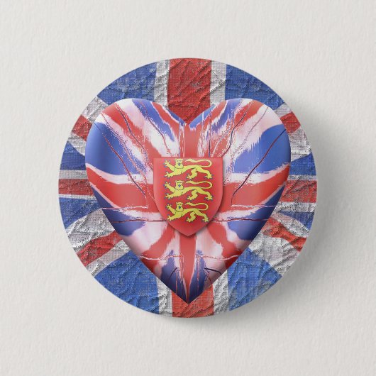 Badge Rond 5 Cm Trois lions (Devant)